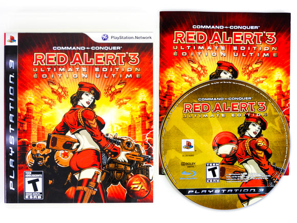 Command & Conquer Red Alert 3 Ultimate Edition (Playstation 3 / PS3)
