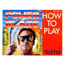 Power Blade [Manual] (Nintendo / NES)