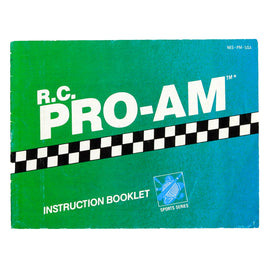R.C. Pro-AM [Manual] (Nintendo / NES)