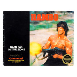 Rambo [Manual] (Nintendo / NES)