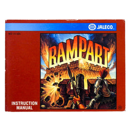 Rampart [Manual] (Nintendo / NES)