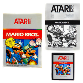 Mario Bros. [Silver Label] (Atari 2600)