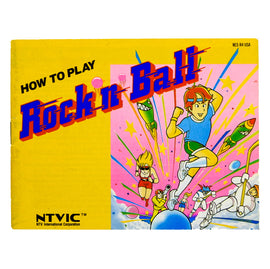 Rock 'n Ball [Manual] (Nintendo / NES)