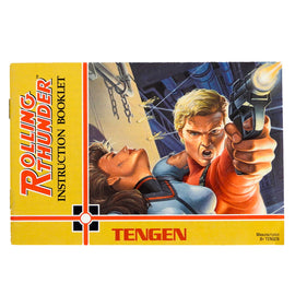 Rolling Thunder [Tengen] [Manual] (Nintendo / NES)