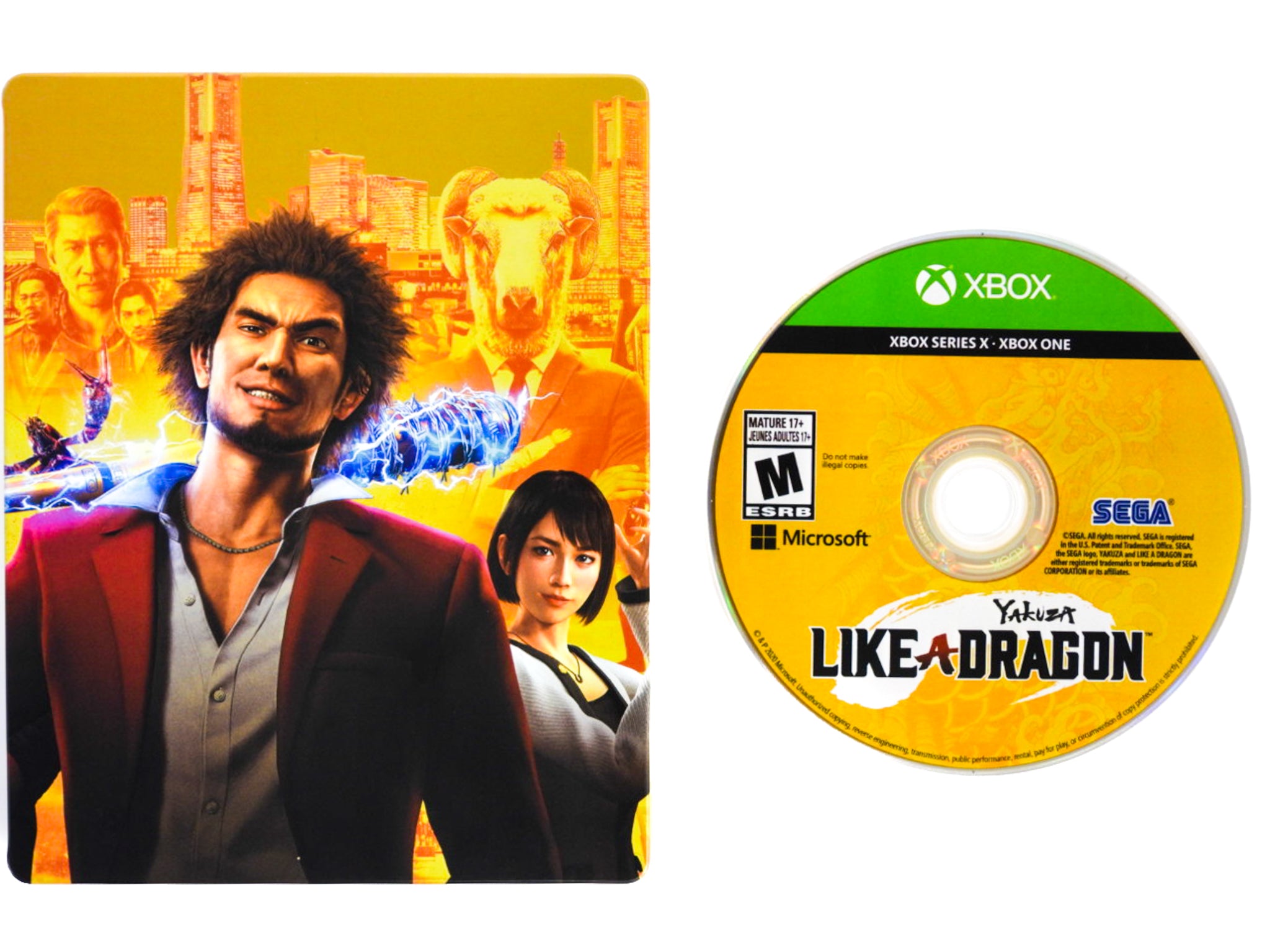 Yakuza: Like A Dragon Day Ichi Steelbook Edition orders for (Xbox Series X/Xbox One)