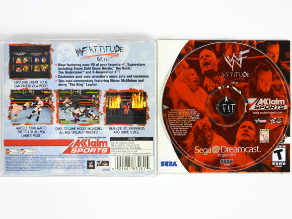 WWF Attitude (Sega Dreamcast)