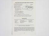 Sega 6-Button Arcade Stick [Manual] (Sega Genesis)