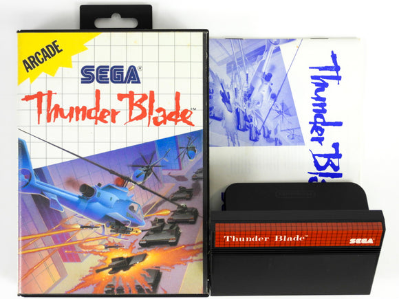 Thunder Blade [PAL] (Sega Master System)