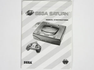 Manuel d'instruction Sega Saturn [Manual] (Sega Saturn)