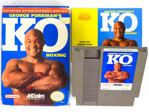 George Foreman's KO Boxing (Nintendo / NES)