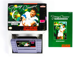 Jimmy Connors Pro Tennis Tour (Super Nintendo / SNES)