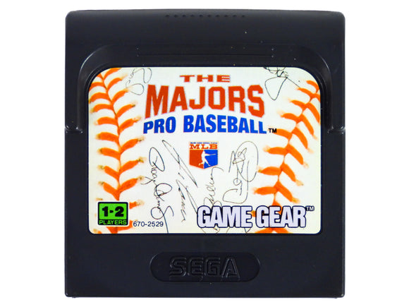 Majors Pro Baseball (Sega Game Gear)