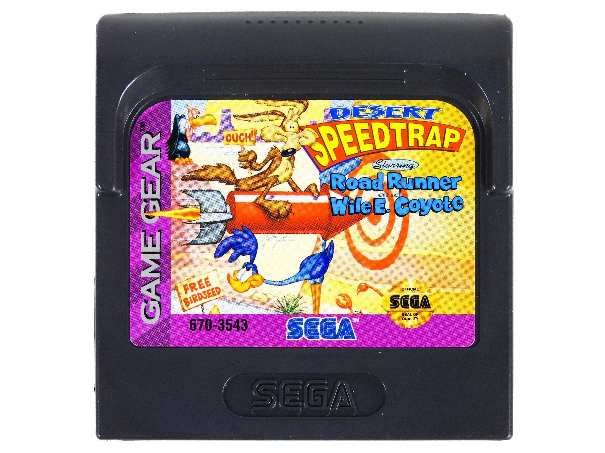 Desert Speedtrap Starring Road Runner And Wile E Coyote (Sega Game Gea –  RetroMTL