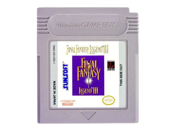 Final Fantasy Legend II (import USA) en boîte sous blister Final Fantasy Legend II (import USA) en boîte sous blister