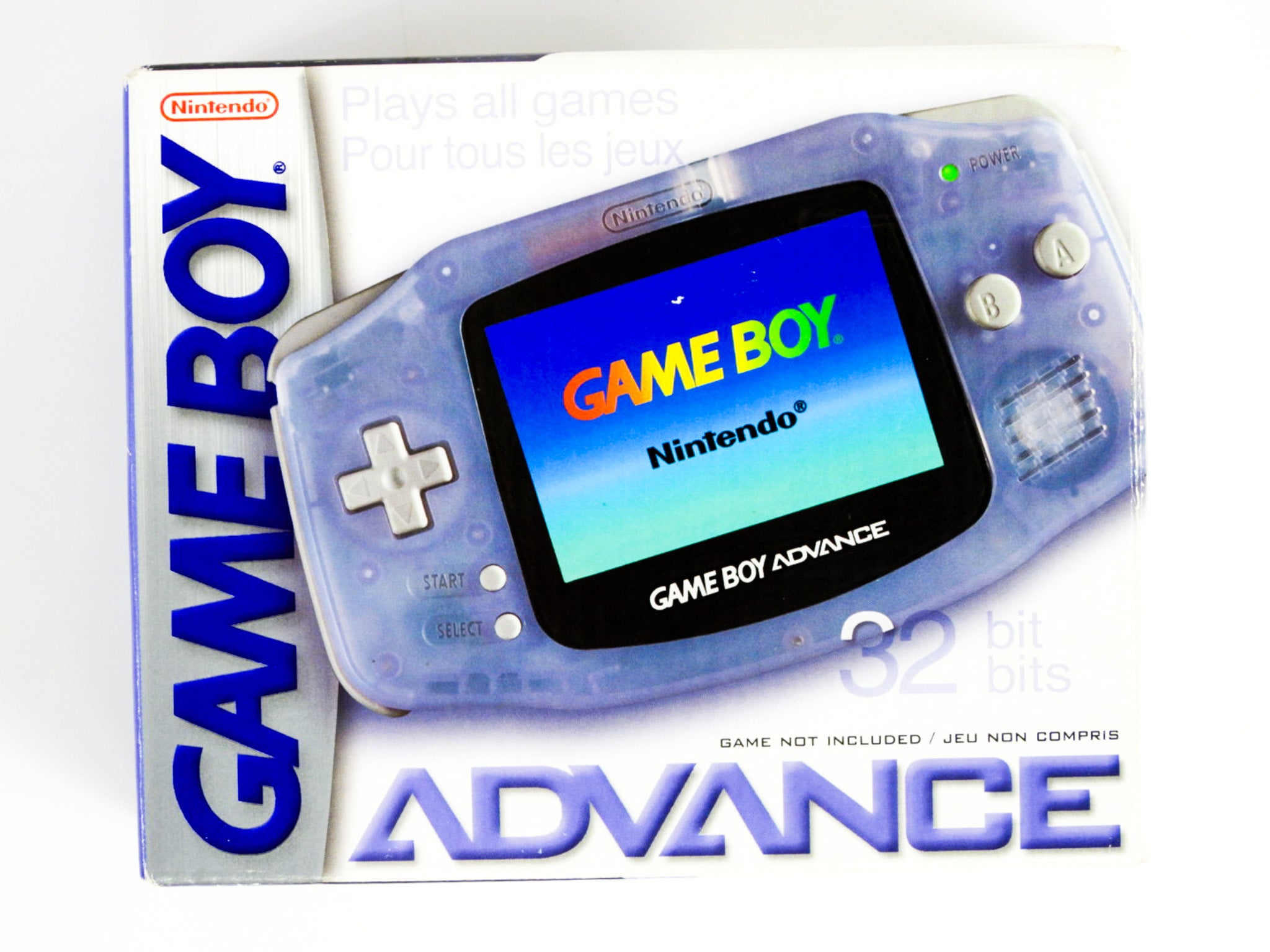 Nintendo popular Game Boy Advance Glacier with Games