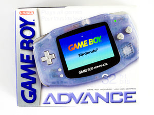 Nintendo Game Boy Advance System Glacier (GBA)