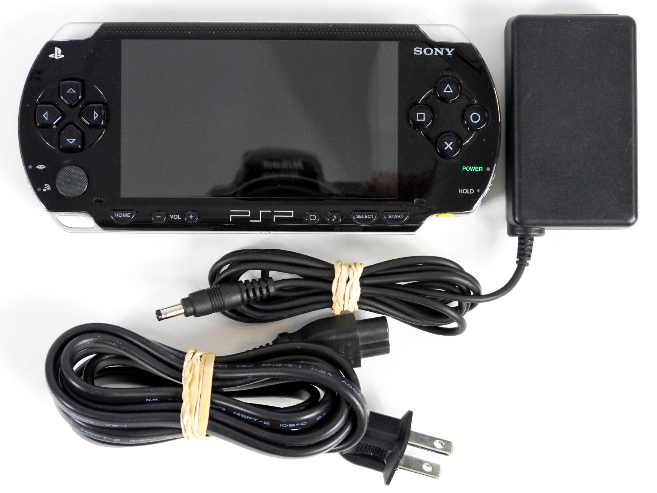 PSP 1001 Black System Console - hot Charger Included