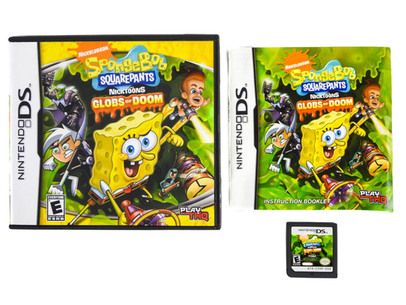 SpongeBob SquarePants Featuring Nicktoons Globs of Doom (Nintendo DS)