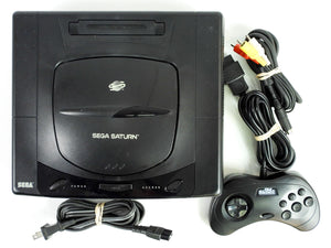 Sega Saturn Model 1 System + Unofficial Controller