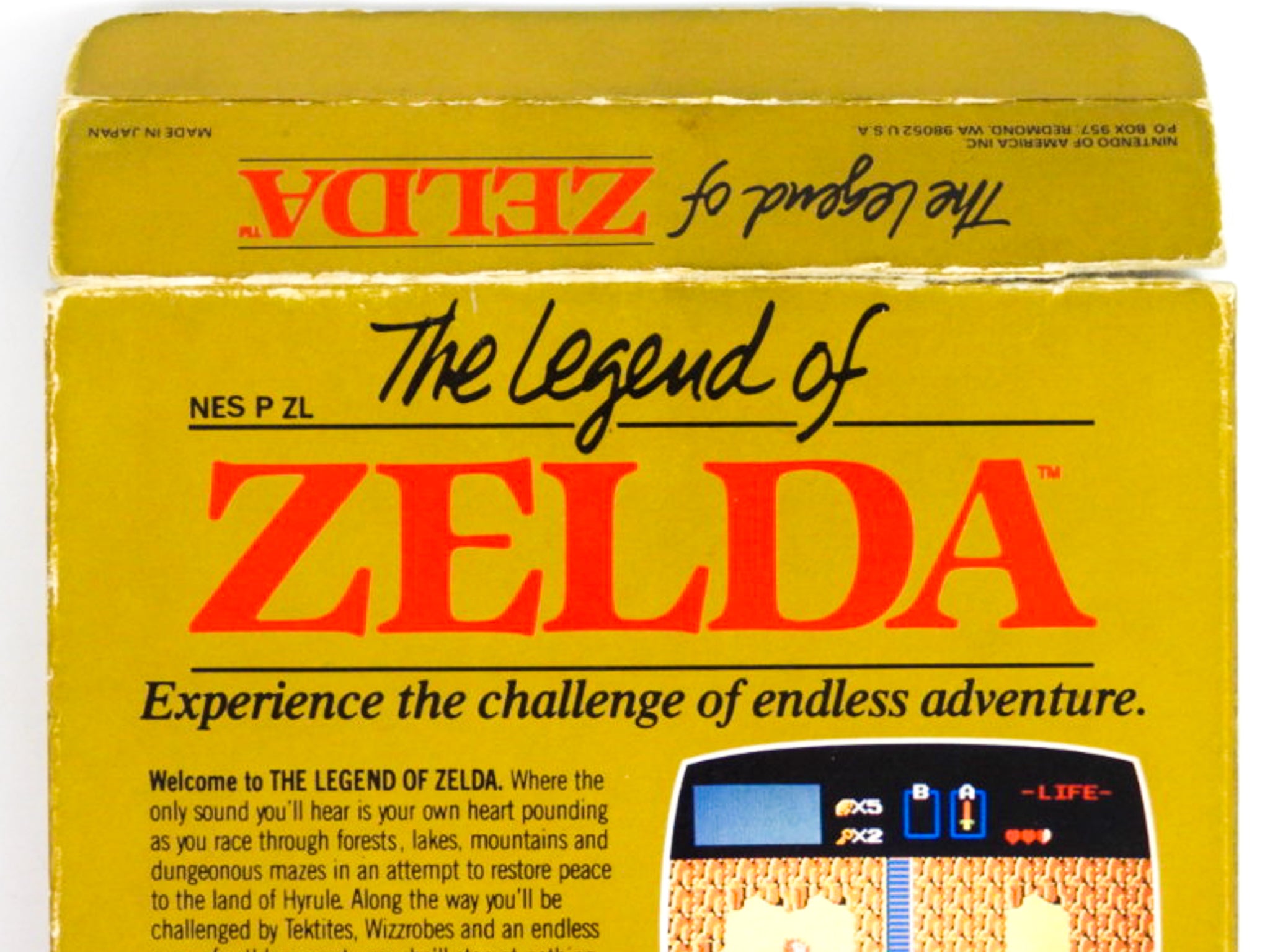 Legend of Zelda [First Print] [5 Screw] (Nintendo / NES) – Retro MTL