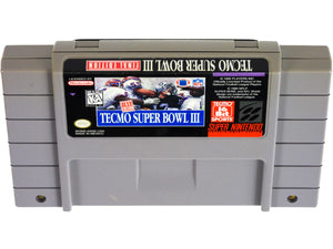 Tecmo Super Bowl III (Super Nintendo / SNES)