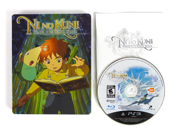 Ni no Kuni: Wrath of the White Witch [Steelbook] (Playstation 3 / PS3)