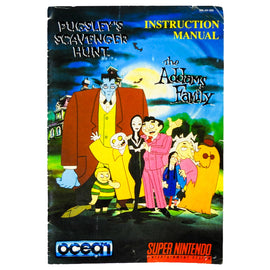 Addams Family: Pugsley's Scavenger Hunt [Manual] (Super Nintendo / SNES)