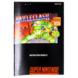 Battle Clash [Manual] (Super Nintendo / SNES)