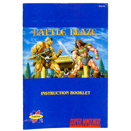 Battle Blaze [Manual] (Super Nintendo / SNES)