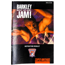 Barkley: Shut Up And Jam! [Manual] (Super Nintendo / SNES)