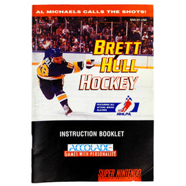 Brett Hull Hockey [Manual] (Super Nintendo / SNES)