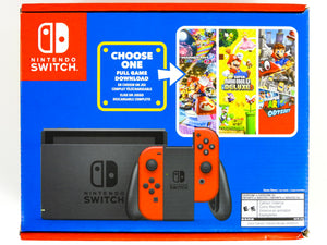 Nintendo Switch System [Mario Choose One Bundle]