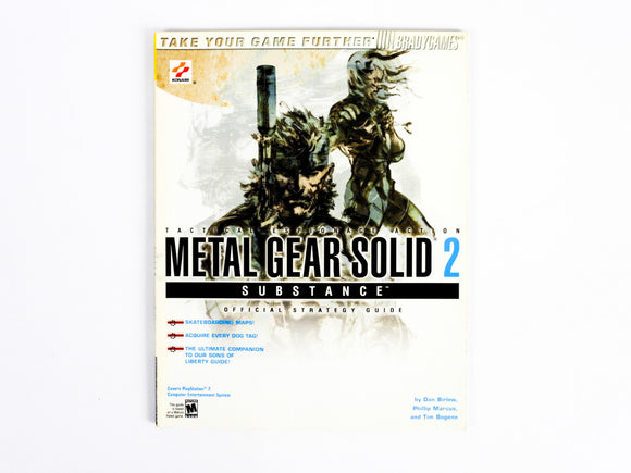 Metal Gear Solid 2: Substance [BradyGames] (Game Guide)