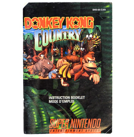 Donkey Kong Country [CAN Version] [Manual] (Super Nintendo / SNES)