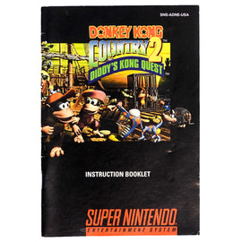 Donkey Kong Country 2 [Manual] (Super Nintendo / SNES)
