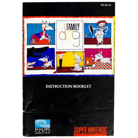 Family Dog [Manual] (Super Nintendo / SNES)