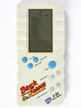 Micro Genius Brick Game 4 in 1 E-33 Handheld