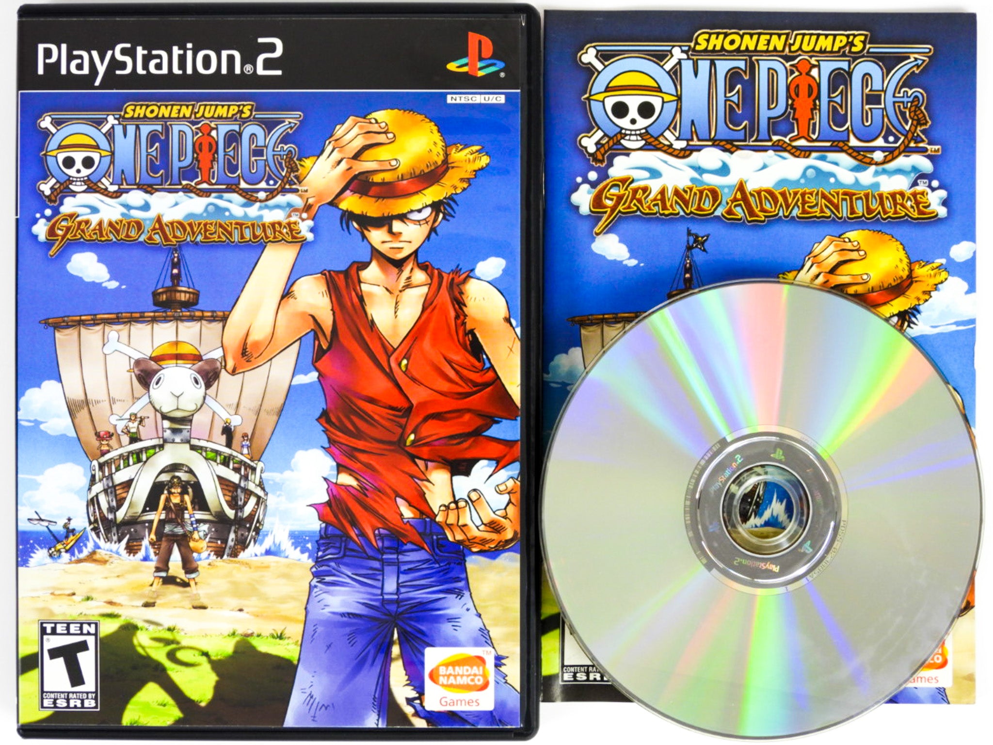 One Piece Grand Adventure (Playstation 2 / PS2) – RetroMTL