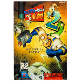 Earthworm Jim 2 [Manual] (Super Nintendo / SNES)