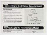 Sega Genesis 32X Instruction [Manual] (Sega 32X)