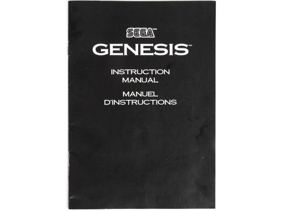 Sega Genesis Model 2 Instruction [French Version] [Manual] (Sega Genesis)