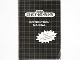 Sega Genesis Model 1 Instruction [Manual] (Sega Genesis)