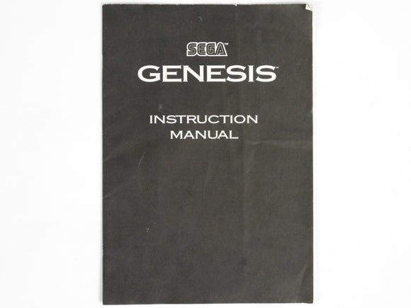 Sega Genesis Model 2 Instruction [Manual] (Sega Genesis)