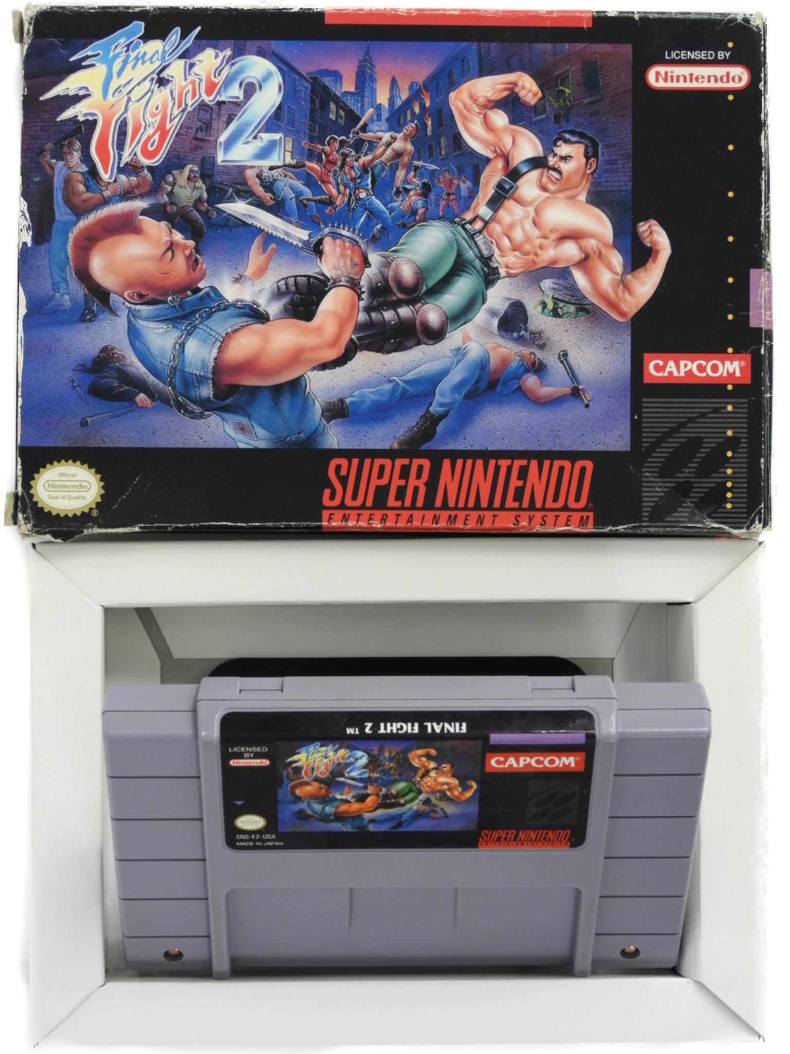 Final Fight 2 for Super Nintendo Authentic offers Cleaned & Tested