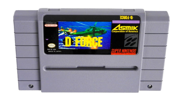 D-Force (Super Nintendo / SNES)