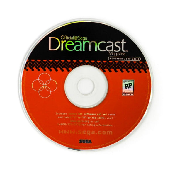 Official Sega Dreamcast Magazine Demo Disc Vol. 8 (Sega Dreamcast)