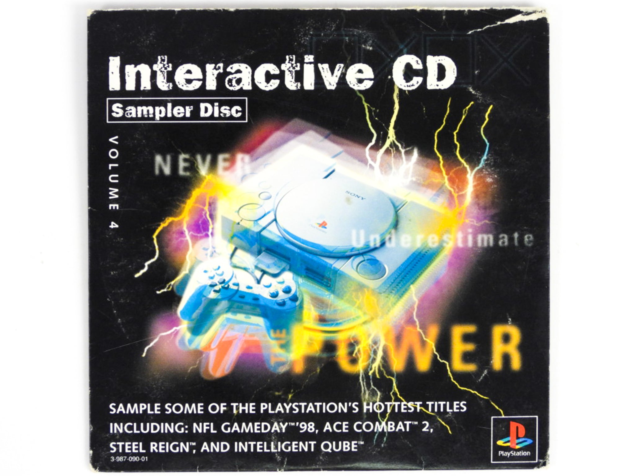 Interactive CD Sampler Disc Volume 4 (PlayStation / PS1) – Retro MTL