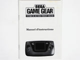 Sega Game Gear Instruction [French Version] [Manual] (Sega Game Gear)