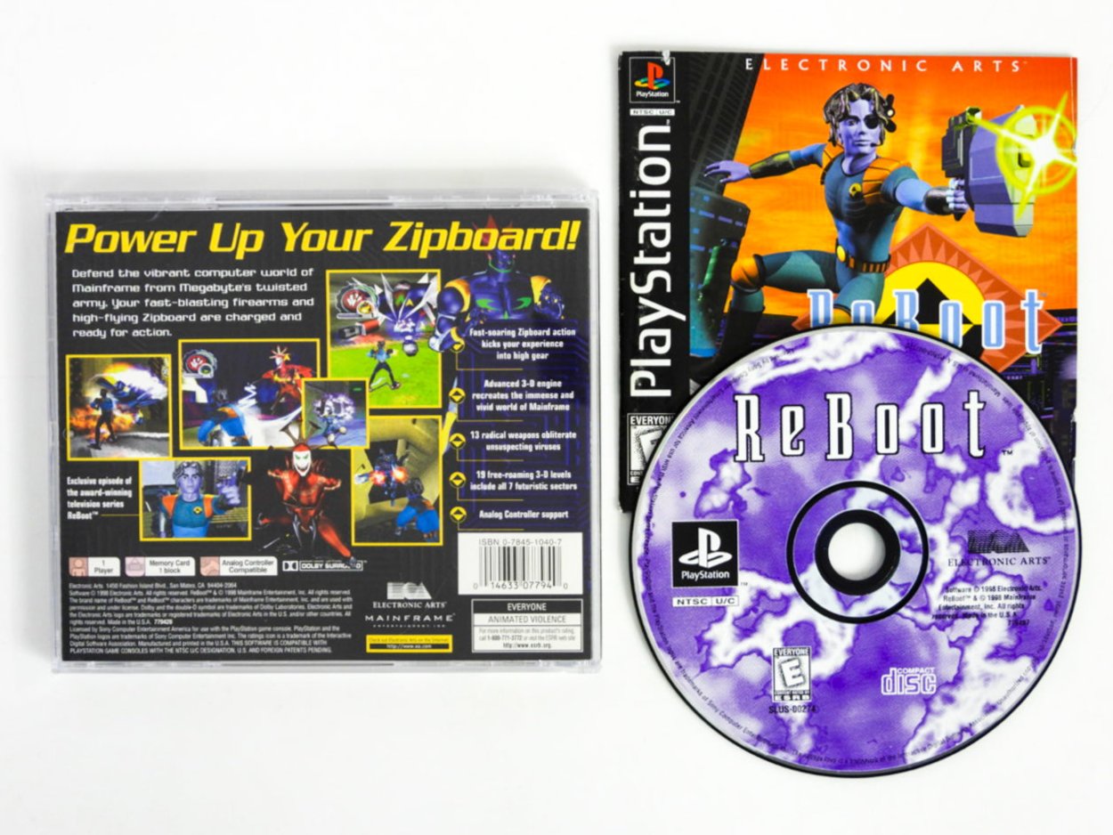ReBoot (Playstation / PS1) – Retro MTL