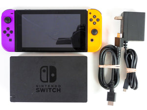 Nintendo Switch System + Purple & Orange Joy-Con [HAC-001